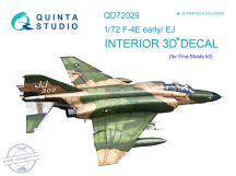 1/72 F-4E early/F-4EJ 3D-Print&col.Inter. (FINEM)