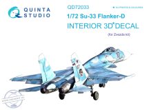 1/72 Su-33 3D-Print&col. Interior (ZVE)