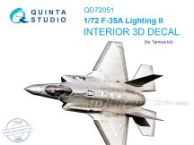 1/72 F-35A Lighting II 3D-Print.&col.Interior (TAM