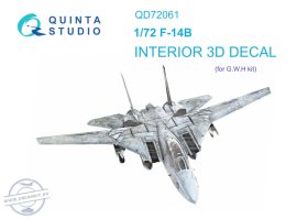 1/72 F-14B 3D-Print.&colour.Interior (GWH) 1/72 F-14B 3D-Print.&colour.Interior (GWH)