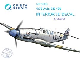 1/72 Avia CS-199 3D-Print.&colour.Interior (EDU) 1/72 Avia CS-199 3D-Print.&colour.Interior (EDU)