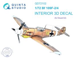 1/72 BF 109F-2/4 3D-Print.&col.Interior (EDU) 1/72 BF 109F-2/4 3D-Print.&col.Interior (EDU)