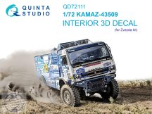 1/72 KAMAZ-43509 3D-Print.&col.Interior (ZVE)