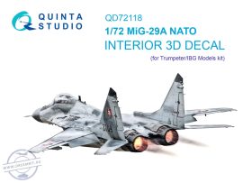 1/72 MiG-29A (NATO) 3D-Print.&col.Interior (TRUMP)