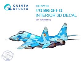1/72 MiG-29 9-12 3D-Print.&col.Interior (TRUMP) 1/72 MiG-29 9-12 3D-Print.&col.Interior (TRUMP)