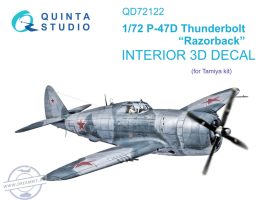 1/72 P-47D Thunderbolt Razorback 3D-Print.&col.Int 1/72 P-47D Thunderbolt Razorback 3D-Print.&col.Int