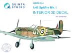 Spitfire Mk.I 3D-Printed&col.Interior 1/48 - Tamiya Spitfire Mk.I 3D-Printed&col.Interior 1/48 - Tamiya