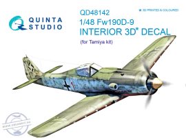 FW 190D-9 3D-Print&col.Interior - 1/48 - Tamiya FW 190D-9 3D-Print&col.Interior - 1/48 - Tamiya