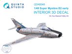 SMB-2 Super Mystere B2 Early 3D-Print.&col.Interior - 1/48 - Special Hobby/Azur SMB-2 Super Mystere B2 Early 3D-Print.&col.Interior - 1/48 - Special Hobby/Azur