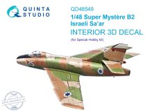   SMB-2 Super Mystere B2 Israeli Sa’ar 3D-Print.&col. - 1/48 - Special Hobby/Azur