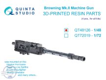1/48 Browning Mk.II Machine gun, 4 pcs. - 4 db
