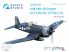 F4U-1D 3D-Printed & coloured Interior on decal paper (for Tamiya kit) - 1/48