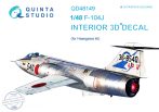 F-104J 3D-Printed & coloured Interior on decal paper (for Hasegawa kit) - 1/48 F-104J 3D-Printed & coloured Interior on decal paper (for Hasegawa kit) - 1/48