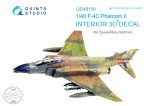   F-4С 3D-Printed & coloured Interior on decal paper (for ZM SWS kit) - 1/48
