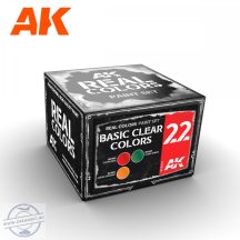 BASIC CLEAR COLORS - 3 x 10 ml.