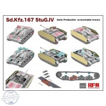   Sd.Kfz.167 StuG.IV Early Production w/workable track links, without interior - 1/35 