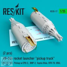   UB-32A rocket launcher "pickup truck" (2 pcs) (1/35)