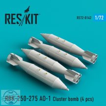 RBK-250-275 AO-1 Cluster bomb (4 pcs) (1/72)