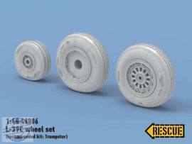 L-39C wheel set - 1/48 - Trumpeter elsősorban