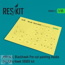   MH-60 L Blackhawk Painting Masks for Kitty Hawk 50005 kit (1/35)