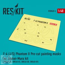   F-4 (J/S) Phantom II Painting Masks for Zoukei-Mura kit (1/48)