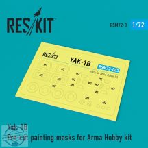 Yak-1B Painting Masks for Arma Hobby kit (1/72)