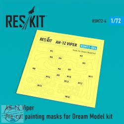 AH-1Z Viper Painting Masks for Dream Model kit (1/72)