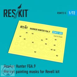 Hawker Hunter FGA.9 Painting Masks for Revell kit (1/72)