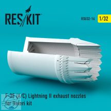   F-35 (A/С) Lightning II exhaust nozzles for Italeri Kit (1/32)