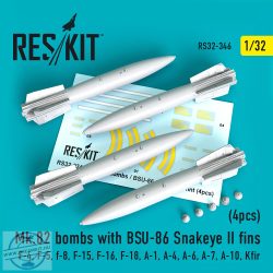 Mk.82 bombs w/ BSU-86 Snakeye II fins... - 1/32 - 4 db