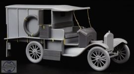 Ford Model T Ambulance update set for ICM kit - 1/35