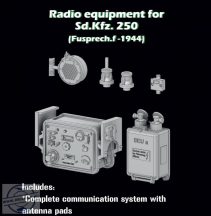 Radio equipment for Sd.Kfz. 250 (Fusprech.f-1944) - 1/35