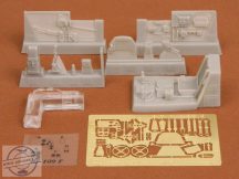 Bf 109F-2/F-4 cockpit set for Hasegawa kit - 1/48