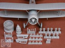Gloster Gladiator engine & cowling set - 1/48 - Merit