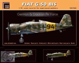 Fiat G.50 bis 'German & Croatian Air Force' - 1/72