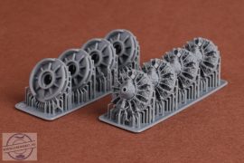 B-17F/G engine set - 1/72 - Revell 