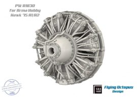 Curtiss H-75 A1/A2 Hawk engine set -1/72 - Arma Hobby