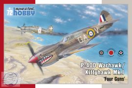 P-40D Warhawk/Kittyhawk Mk.I ‘Four Guns’ - 1/72