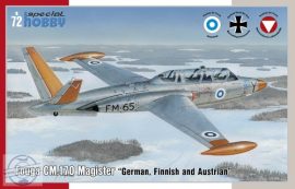 Fouga CM.170 Magister German, Finnish and Austrian - 1/72