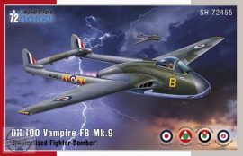 DH.100 Vampire FB.Mk.9 ’Tropicalised Fighter-Bomber’ - 1/72