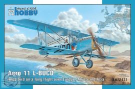 Blue bird on a long flight over Europe, Africa and Asia (Aero Ab-11 L-BUCD) - 1/72