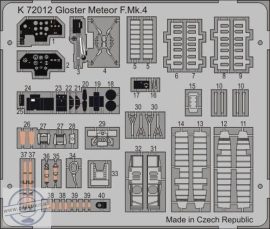 Gloster Meteor Mk.4 color photo - 1/72 