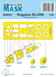 Reggiane Re 2000 Mask - 1/48 - Special Hobby