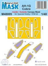 AH-1G Cobra Mask - 1/48 - Special Hobby, ICM