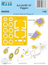 AJ/JA/SF-37 Viggen MASK - 1/48 - Special Hobby, Tarangus