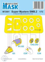 SMB-2 Super Mystere Mask - 1/72 - Special Hobby, Azur