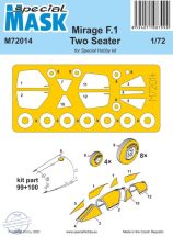 Mirage F.1 Two Seater Mask - 1/72 - Special Hobby