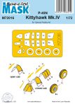 P-40N/Kittyhawk Mk.IV Mask - 1/72 - Special Hobby