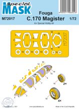 Fouga C.170 Magister Mask - 1/72 - Special Hobby