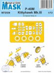P-40M Warhawk/Kittyhawk Mk.III MASK - 1/72 - Special Hobby